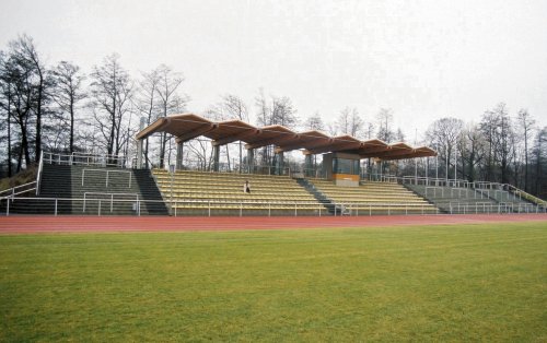 Stadion Müllerwiese - Tribüne