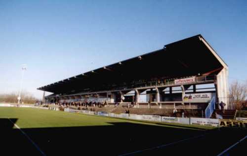 Stade le Vedette - Innenansicht Haupttribüne