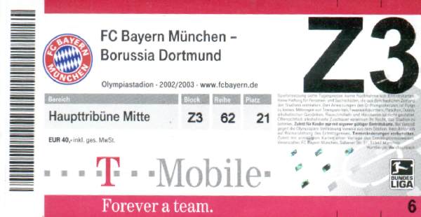 Tickets Dortmund Bayern 2021