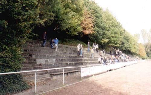 Stadion Oststraße - ausgebaute Seite